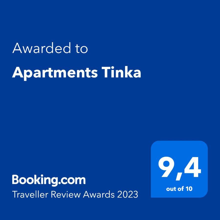 Apartments Tinka Гребащиця Екстер'єр фото
